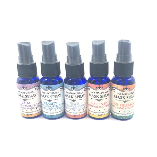 Set of 5 Aromatherapy Face Mask Sprays CUSTOM